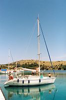 Marina na wyspie Žut