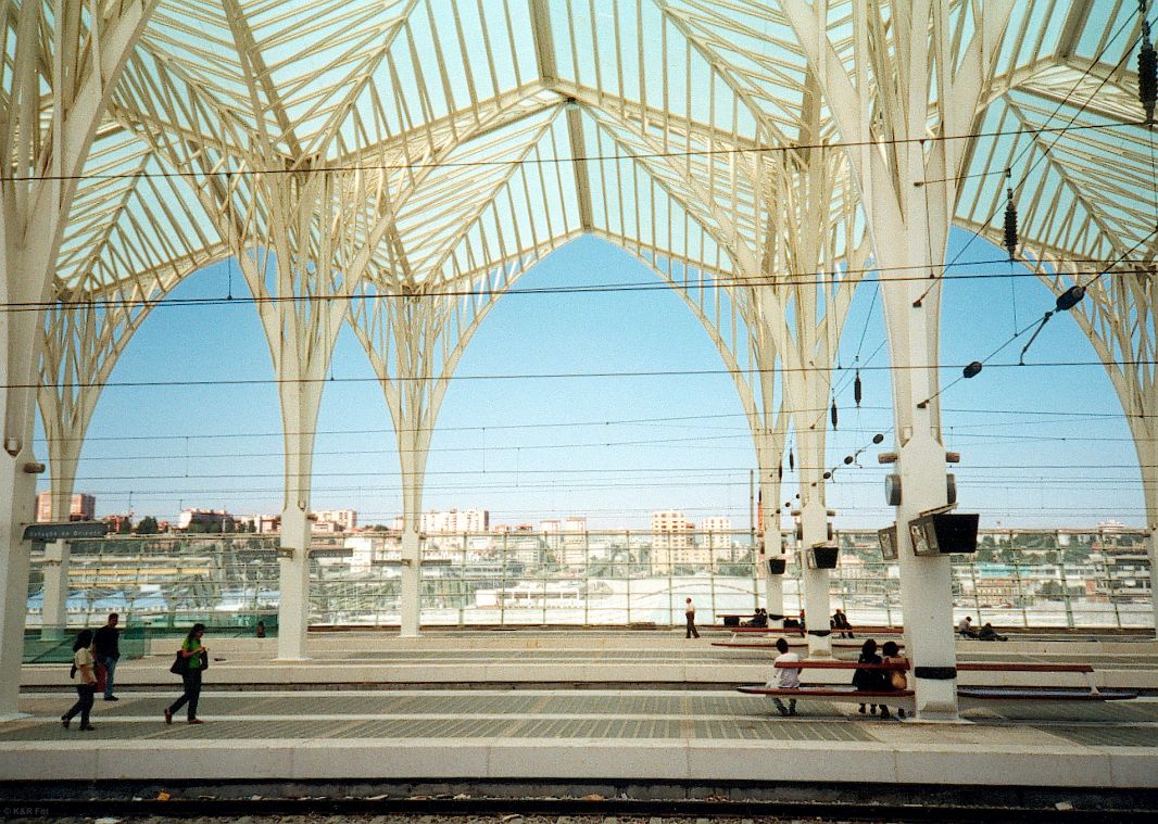 Stacje kolejowa Euro w Lizbonie