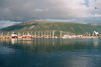 Most łączący wyspe Tromsøya ze stałym lądem