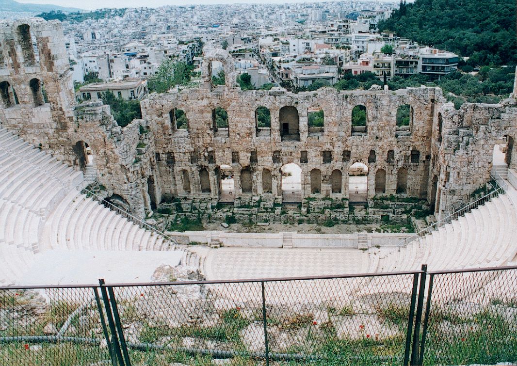 Antyczny teatr w Atenach