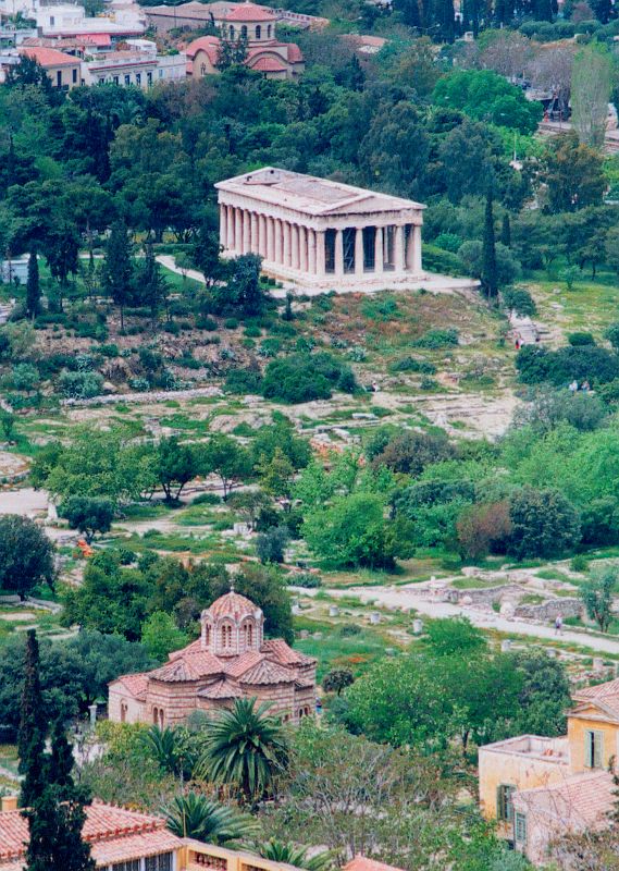 Cerkiew grecko-katolicka i świątynia Heraklesa