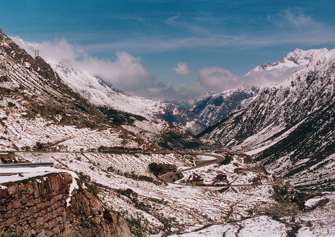 Jedna z alpejskich dolin