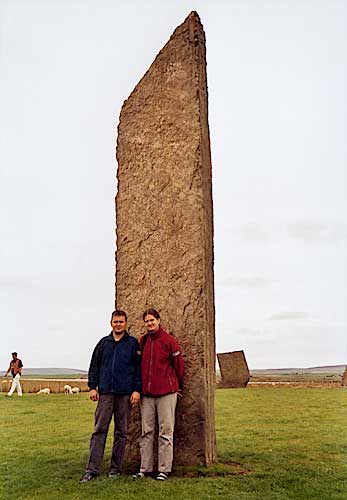 W Stenness wśród kamieni (sprzed ok. 5000 lat)