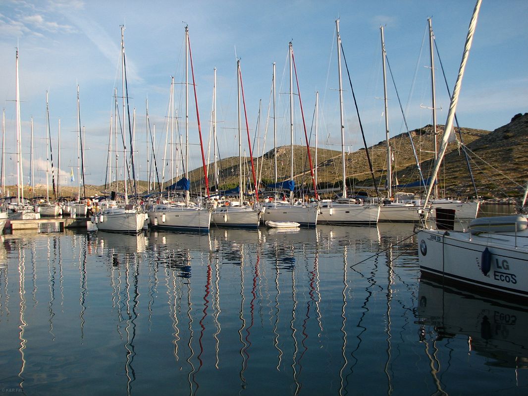 Marina Piškera – jedyna marina na terenie Parku Narodowego Kornaty