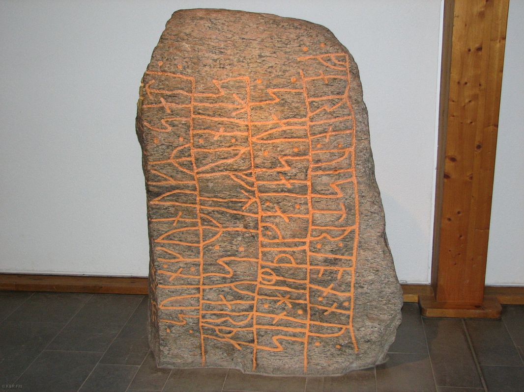 Kamienie runiczne w muzeum wikingów w Haithabu
