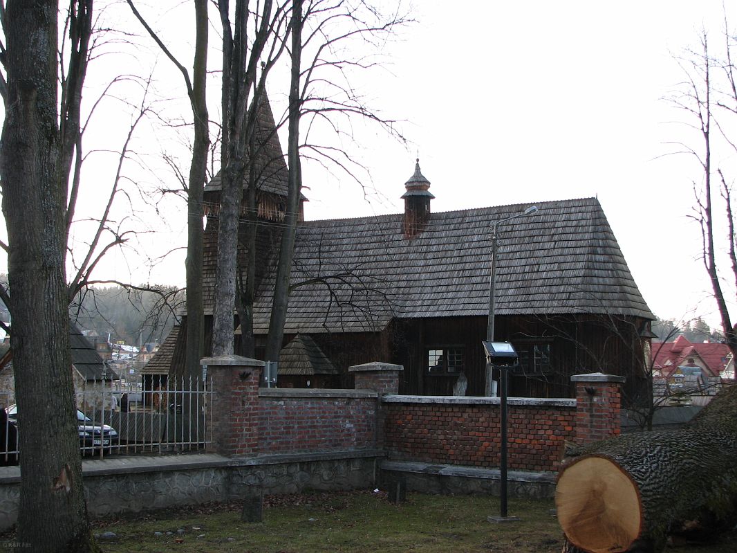 Drewniany kościółek w Białce z 1700 roku