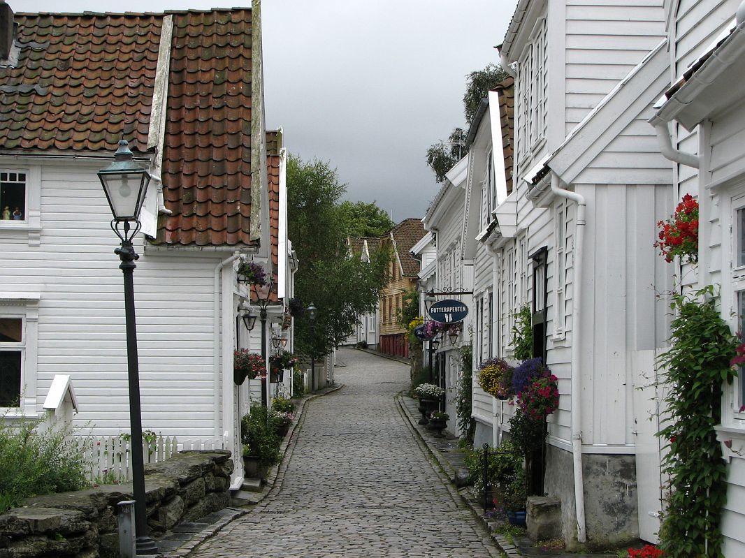 Straen czyli starówka w Stavanger