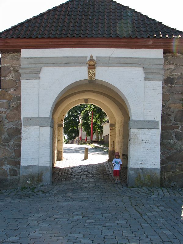 Jedna z bram prowadzących do fortecy