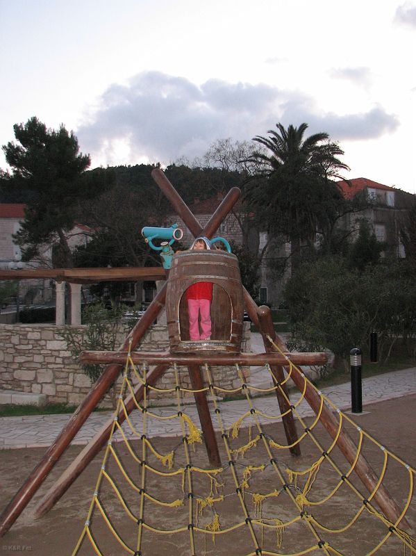 Plac zabaw na Korčuli