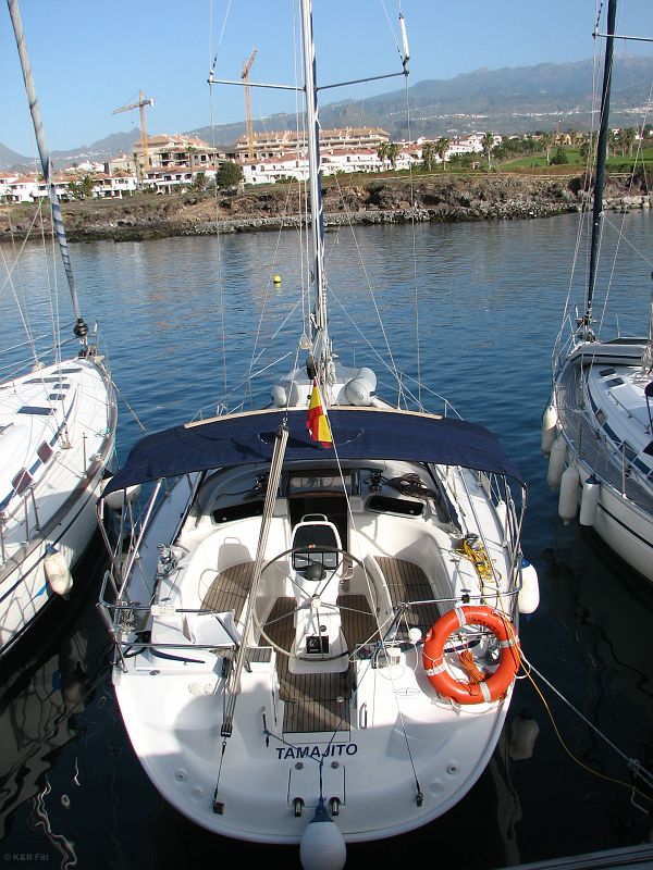 Nasz jacht, Marina San Miguel, Tenerife