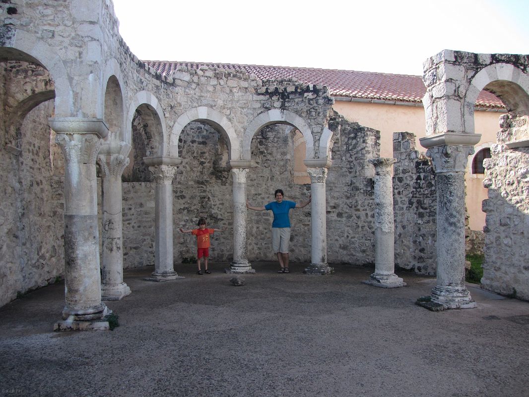 Ruiny klasztoru Benedyktynów z XI w, Rab