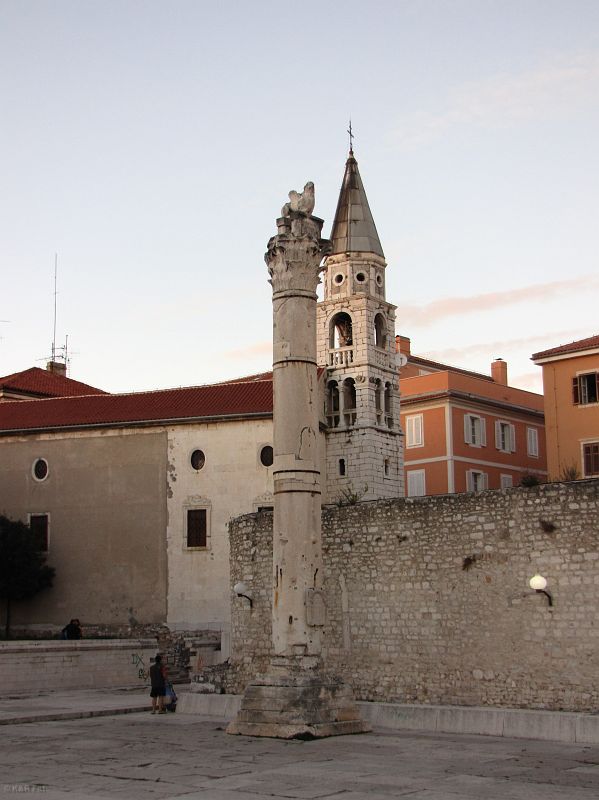Pręgierz, Zadar