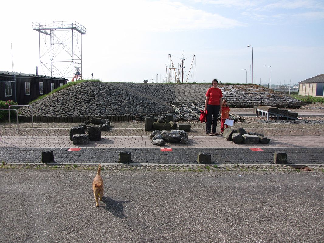 Den Oever - wystawa poświęcona budowie Afsluitdijk, tamy oddzielającej Morze Północne od Ijsselmeer