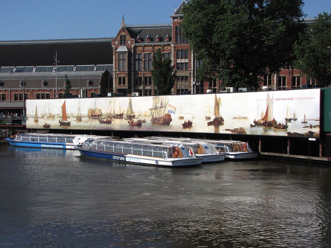 Przystań tramwaji wodnych, Amsterdam