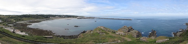 Zatoka i port na Alderney