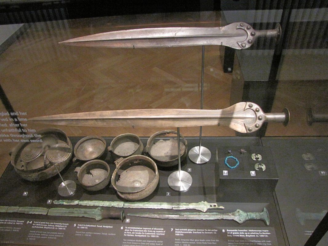 Duńskie Muzeum Narodowe - dział prehistorii
