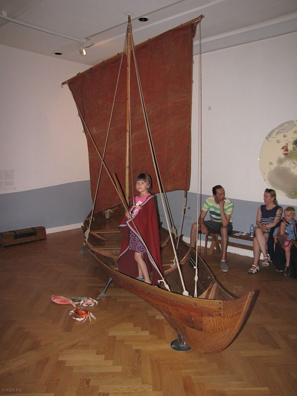 Muzeum Dziecięce w łodzi Wikingów