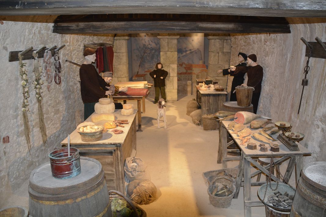 Średniowieczny targ - wystawa w cytadeli